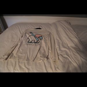 Ivory Ella Winter Ski Long Sleeve Tee
